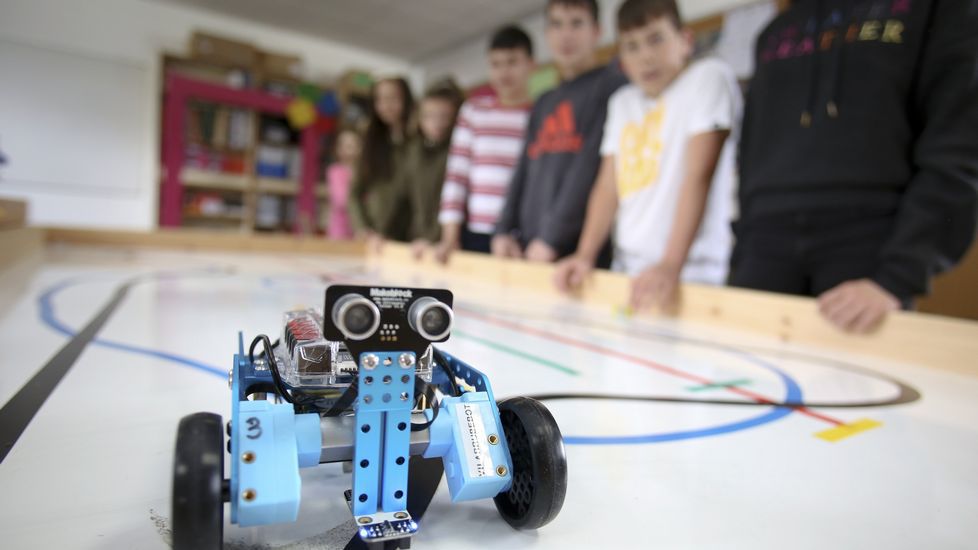 Las aulas de la comarca se vuelcan con la robótica, la programación y el 3D
